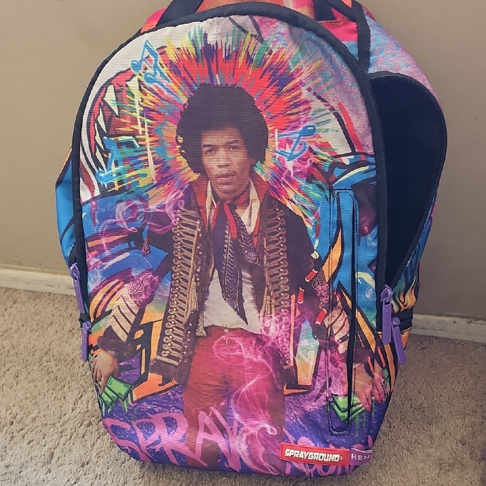 The Jimi Hendrix Dream Backpack almost new - Picture 3 of 15